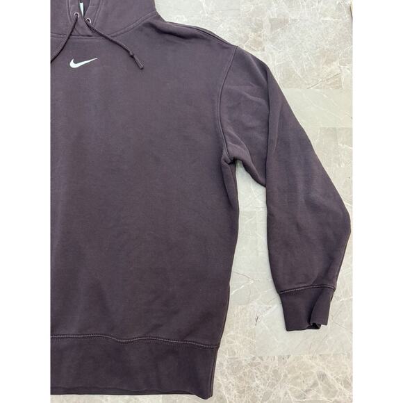 Nike Center Swoosh Hoodie Small Brown Travis Scott Sweatshirt Sweater - Picture 3 of 11